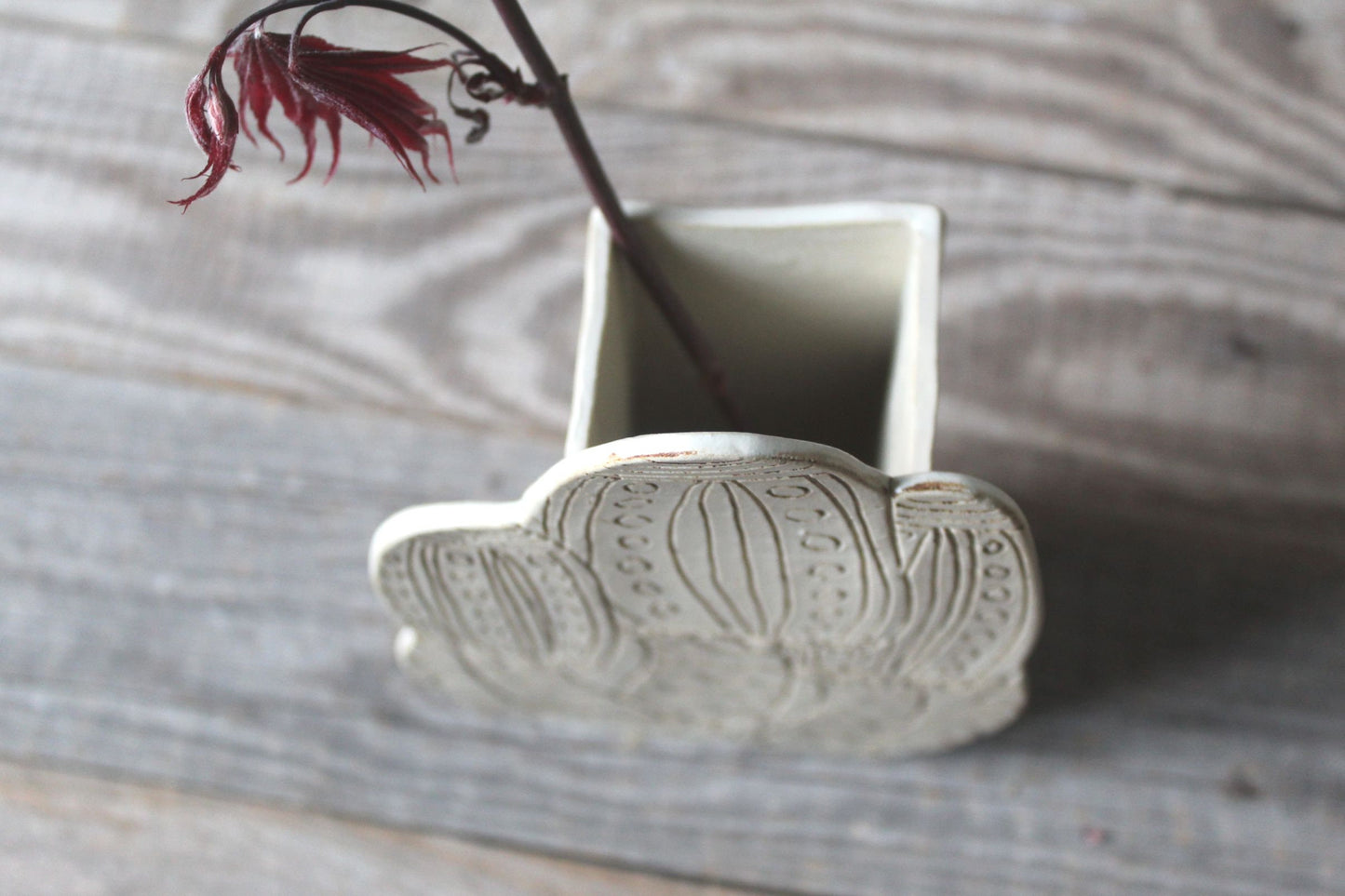 vaso pannello coprino in gres