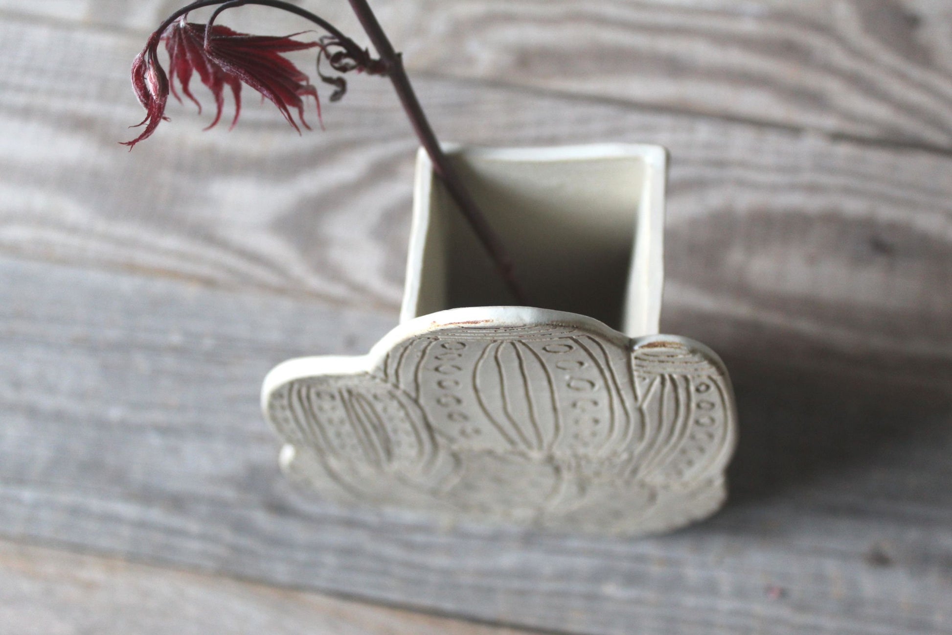 vaso pannello coprino in gres