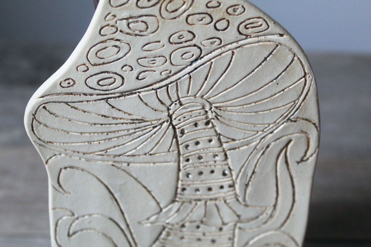 vaso pannello lepiota in gres